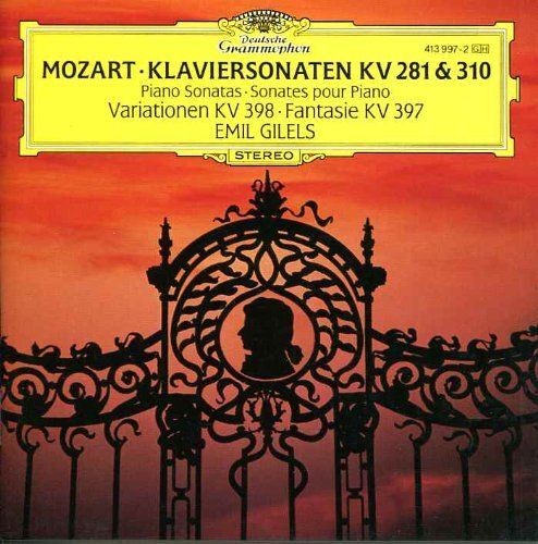 Mozart: Piano Sonatas K. 281 & 310 / Variations K. 398 / Fantasia K. 397
