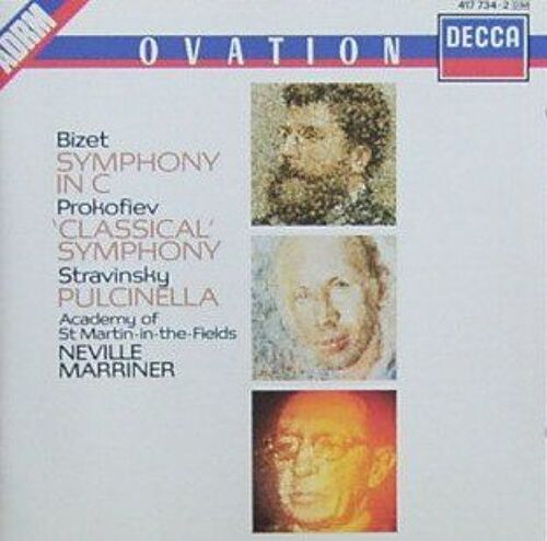 Bizet: Symphony In C/Prokofiev: Classical Symphony In D/Stravinsky: Pulcinella Suite (Marriner/Asmf)