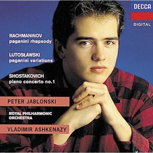 Rachmaninov/Chostakovitch/Lutoslawski: Rhapsody On A Thème Of Paganini/Piano Concerto No.1/Paganini Vars