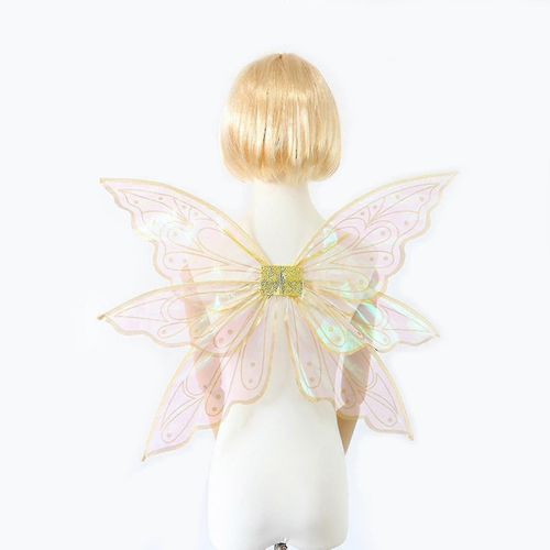 Ailes De Papillon, Ailes De Fée, Ailes De Papillon Pour Femmes, Ailes De Fées Pour Filles Adultes, Ailes De Fées Féminines Ailes D'ange Scintillantes Cosplay D'halloween-Adulte-Rose-Unisexe