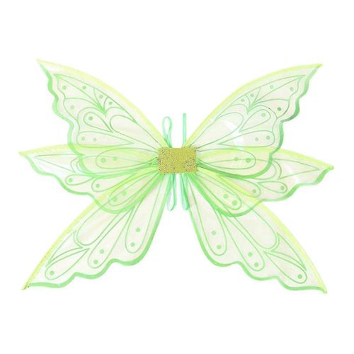 Ailes De Papillon, Ailes De Fée, Ailes De Papillon Pour Femmes, Ailes De Fées Pour Filles Adultes, Ailes De Fées Féminines Ailes D'ange Scintillantes Cosplay D'halloween-Adulte-Vert1-Unisexe