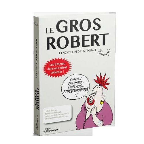 Le Gros Robert - L'encyclopédie Intégrale En 3 Volumes, Avec 2 Marques-Pages + 1 Ex-Libris