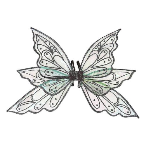 Ailes De Papillon, Ailes De Fée, Ailes De Papillon Pour Femmes, Ailes De Fées Pour Filles Adultes, Ailes De Fées Féminines Ailes D'ange Scintillantes Cosplay D'halloween-Adulte-Noir-Unisexe