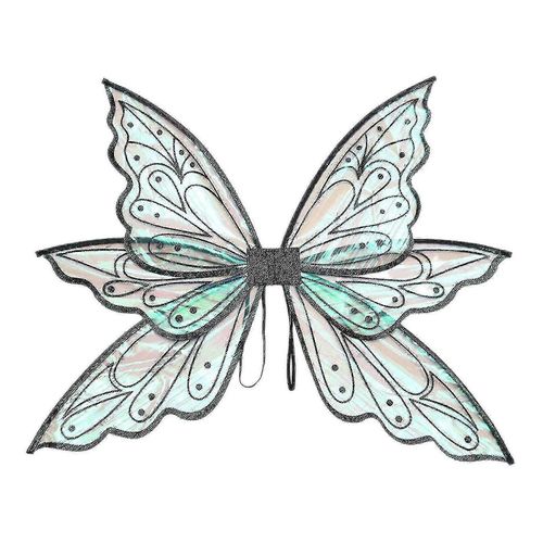 Ailes De Papillon, Ailes De Fée, Ailes De Papillon Pour Femmes, Ailes De Fées Pour Filles Adultes, Ailes De Fées Féminines Ailes D'ange Scintillantes Cosplay D'halloween-Adulte-Dorure Noire-Unisexe