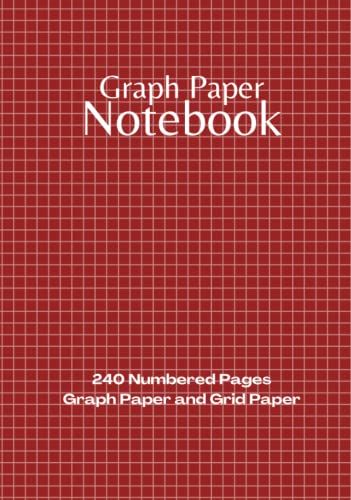 Executive Graph Paper Notebook: Project Workbook With 240 Numbered Pages Quad Ruled 5 X 5 Graph Paper And Dot Grid Paper | 7" X 10" Executive Size | Plus Journal Pages | For Ideas, Notes, Sketches