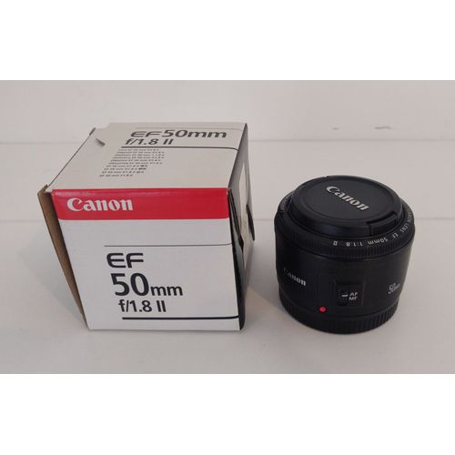 Objectif Canon 50mm EF F/1.8 II