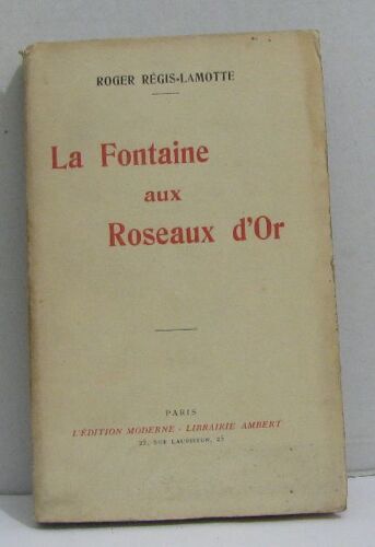 La Fontaine Aux Roseaux D'or