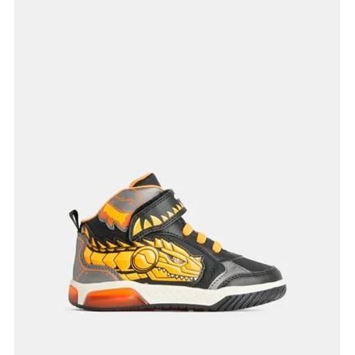 Chaussures Geox Baskets Montantes Inek Lights Lumineuses Noir