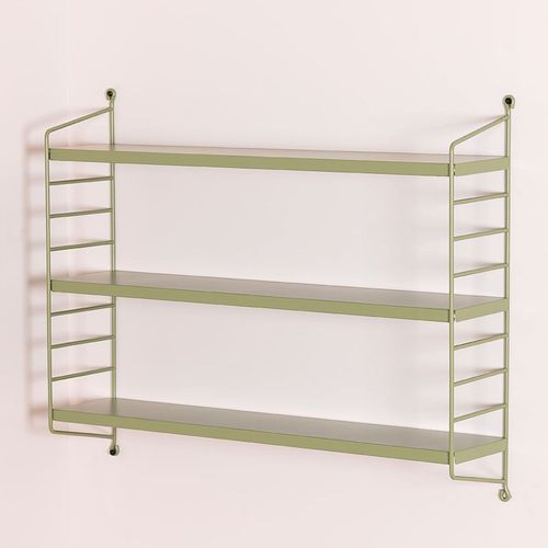 Étagère Murale Modulaire Emine Vert Kaki