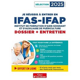Je Réussis À Entrer En Ifas-Ifap - Dossier + Entretien