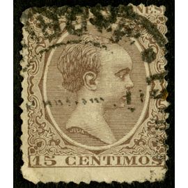 Timbre Oblitéré Espana, Comunicaciones, Julia, 15 Centimos