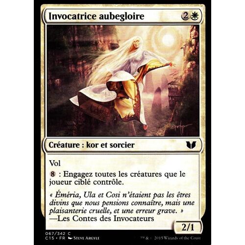 Invocatrice Aubegloire - Commander 2015 - C - 