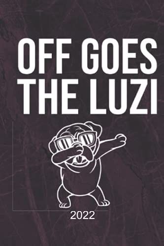 Off Goes The Luzi: 6x9 - 120 Seiten Notizbuch Gepunkted