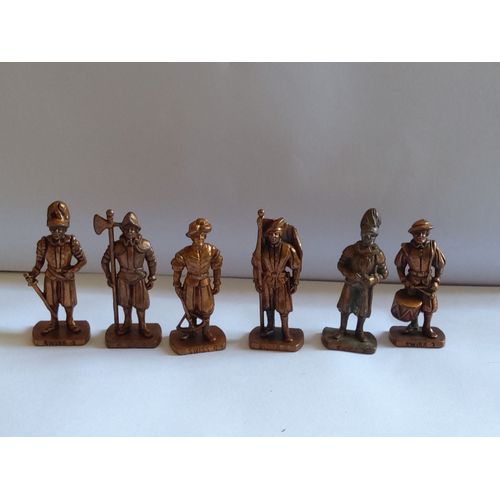 6 X Kinder Metal K96 : Gardes Suisse ( Série Complète )