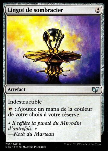 Lingot De Sombracier - Commander 2015 - U - 