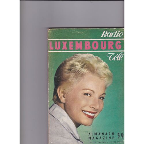 Almanach Radio Télé Luxembourg 1959 