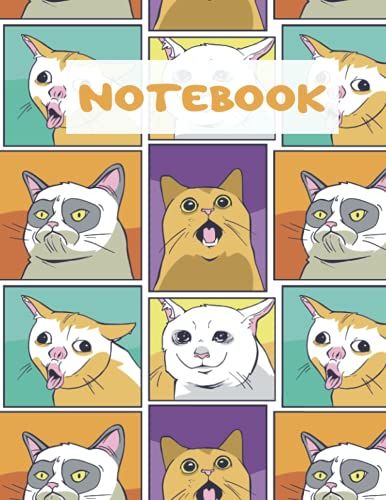 Cats Notebook: Notebook | College Ruled Paper | 8.5 X 11 | College Ruled 110 Pages |
