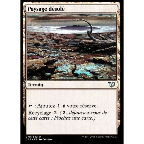 Paysage Désolé - Commander 2015 - U - 