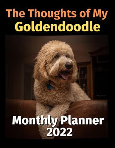 The Thoughts Of My Goldendoodle: Monthly Planner 2022
