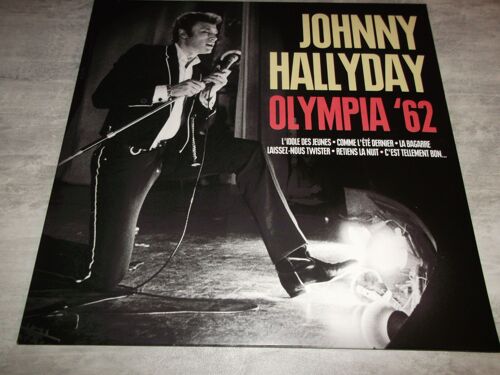 Johnny Hallyday Olympia 62 Vinyle Jaune-