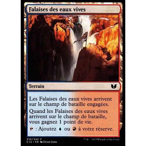 Falaises Des Eaux Vives - Commander 2015 - C - 