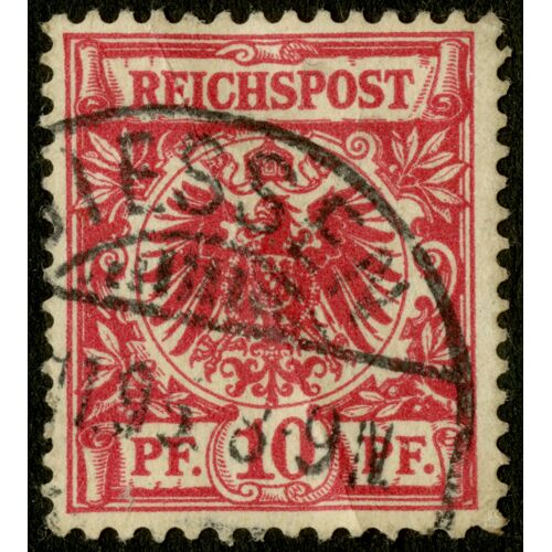 Timbre Oblitéré Reichspost, 10 Pf.