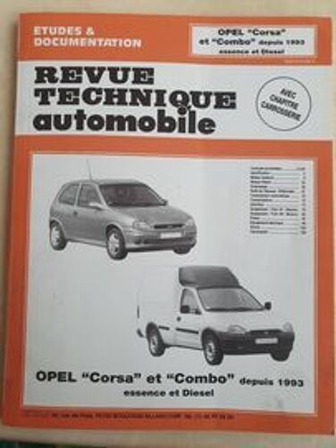 Opel Corsa Et Combo Depuis 1993 Essence Et Diesel