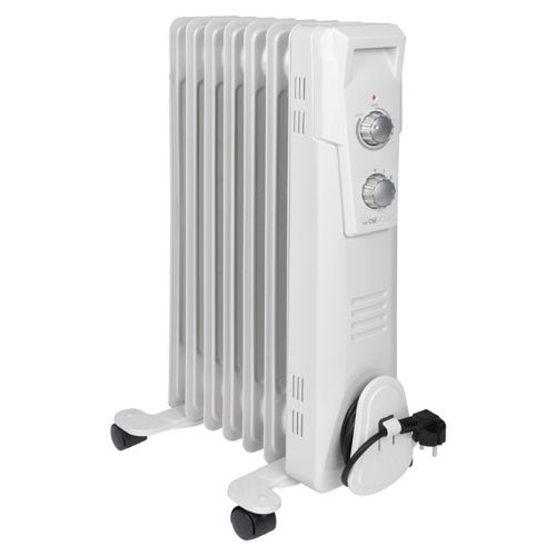 Radiateur bain d'huile 7R 1500W Clatronic RA 3735 Blanc