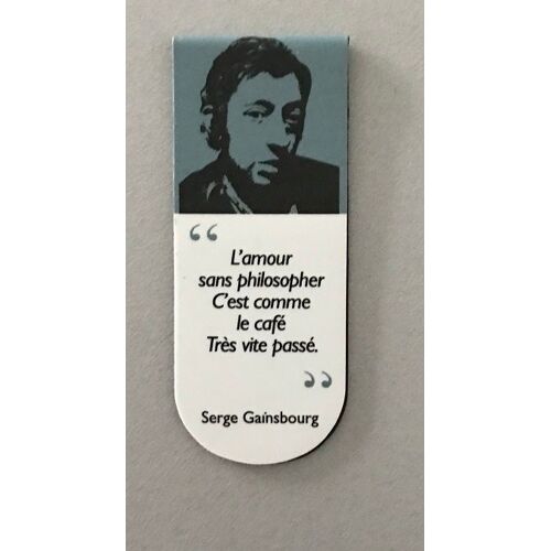 Marque Page Serge Gainsbourg