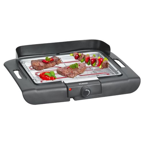 Barbecue Grill électrique de table 2000W Bomann BQ 2243 CB Noir