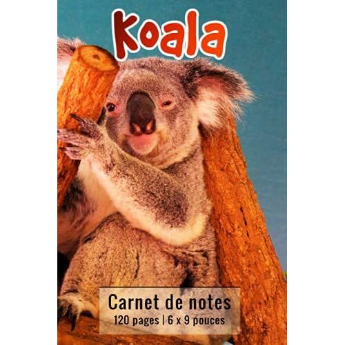 Koala: Carnet De Notes Ligné Et Numéroté, De Très Bonne Qualité, Pour Les Passionné(E)S De Koala | 120 Pages | 6 X 9 Pouces