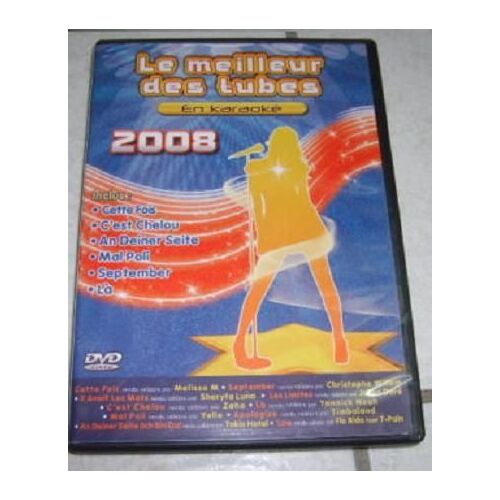 Le Meilleur Des Tubes En Karaoké 2008 Dvd 10 Chansons