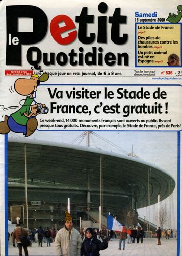 Le Petit Quotidien 536 