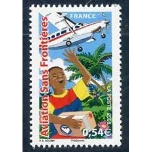 Timbre France 2006 Neuf ** Yt N° 3974 38e Anniversaire Aviation Sans Frontières