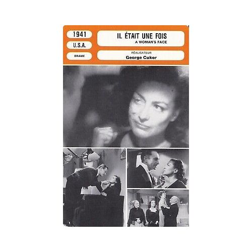 Fiche Monsieur Cinema Il Était Une Fois (1941)