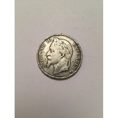 Piecepiece 5f Napoleon Iii 1869