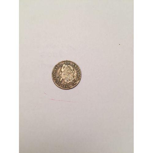 Piece 5 Centimes Napoleon Iii 1862
