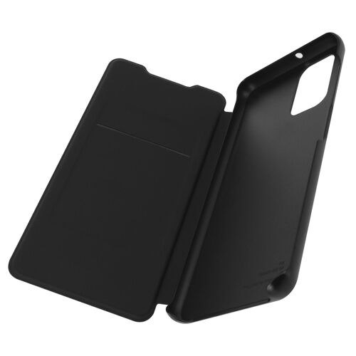 Étui pour Galaxy A03s Folio Modèle Flip Wallet avec Porte-cartes Samsung Noir