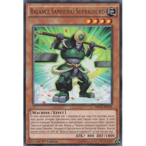 Mp15-Fr133 Balance Samouraï Supralourd