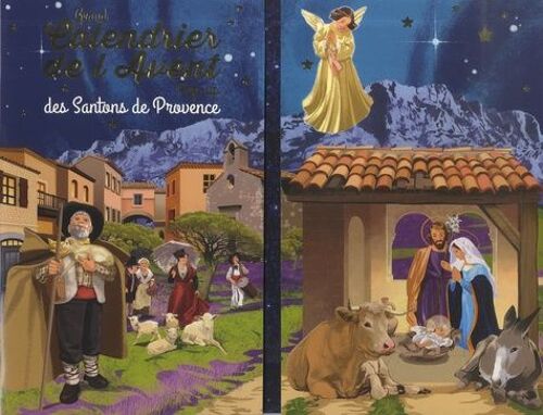 Grand Calendrier De L'avent Pop-Up Des Santons De Provence - Avec Son Livret D'accompagnement