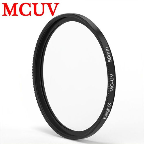 KnPackage X-Filtre UV MCUV de 49mm,52mm,55mm,58mm,62mm,67mm,72mm,77mm,Protection Lente pour Appareil Photo Nikon Sony DSLR - Type MCUV filter-77mm