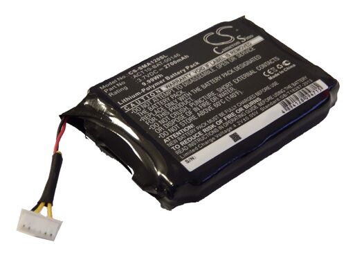 Batterie Li-Polymer Vhbw 2700mah (3.7v) Pour Système De Navigation Gps Satmap Active 10. Remplace: 1s2pe583759-02x, Act10-Bat-00146.