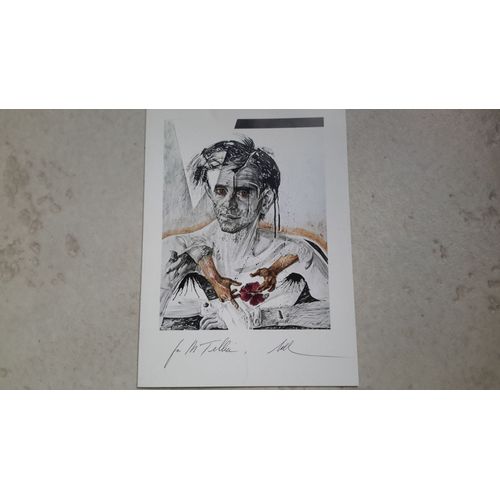 Nall - Plaquette D'invitation Vernissage Nice 1984