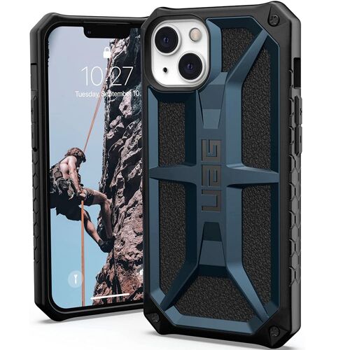 Coque Uag Série Monarch Pour Iphone 13 Coloris Bleu