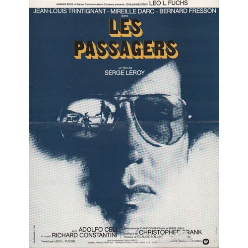Les Passagers, Synopsis, De Serge Leroy, Avec Jean-Louis Trintignant, Mireille Darc, Bernard Fresson