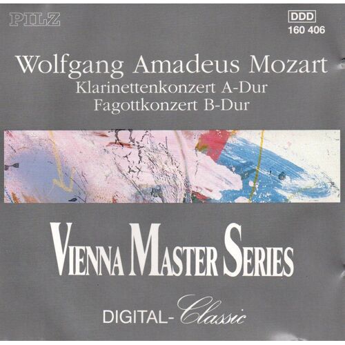 Wolfgang Amadeus Mozart: Karlinettenkonzert A-Dur (Clarinet Concerto In A Major) / Fagottkonzert B-Dur (Bassoon Concerto In B Flat Major) - Vienna Master Series Digital Classic