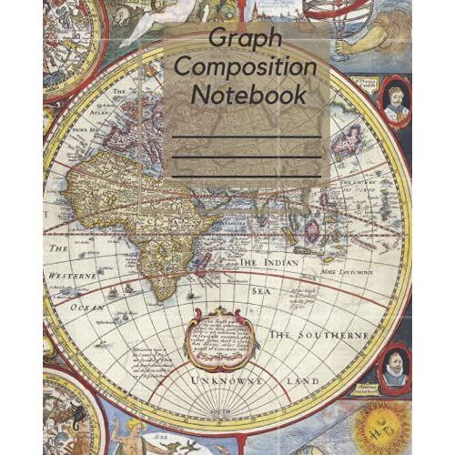 Graph Composition Notebook: Graph Composition Notebook: Grid Paper Notebook| Quad Ruled 5x5 Composition Notebook| Grid Paper For Science, Math & ... Or Teachers| 100 Pages: 7.5 X 9.25 Inches