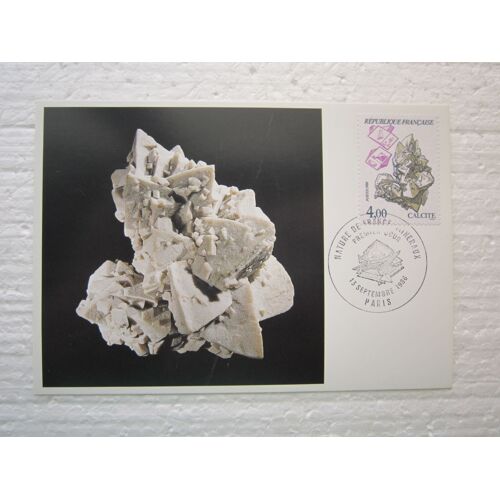 France. Carte Premier Jour .Nature De France - Mineraux. Paris 13 Septembre 1986