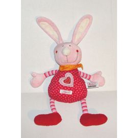 Doudou Lapin Coeur Sigikid