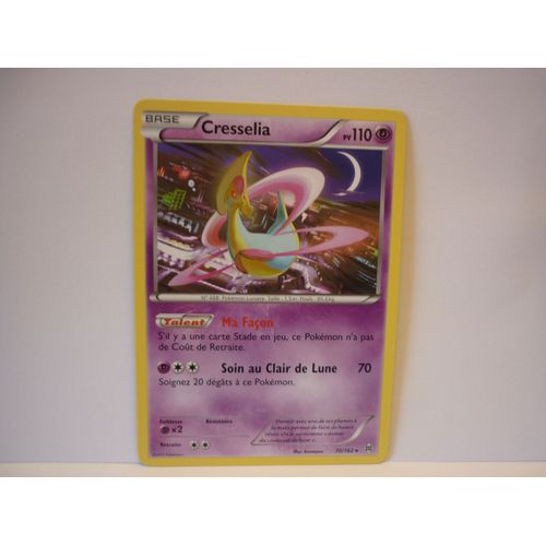 Cresselia Rare 70/162 Série Impulsion Turbo